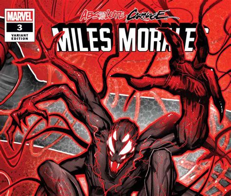 Absolute Carnage Miles Morales 2019 3 Variant Comic Issues Marvel