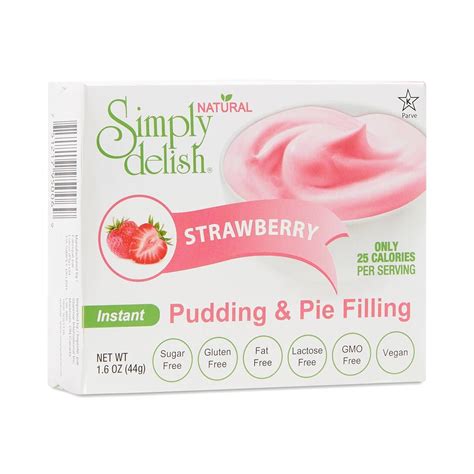 strawberry pudding by simply delish thrive market