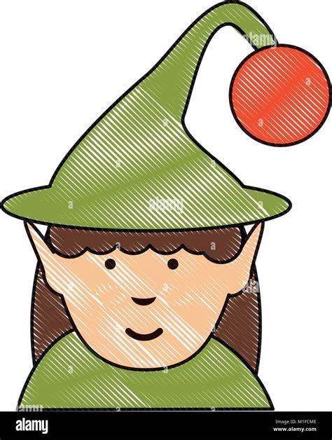 Elf Girl Icon Stock Vector Image And Art Alamy