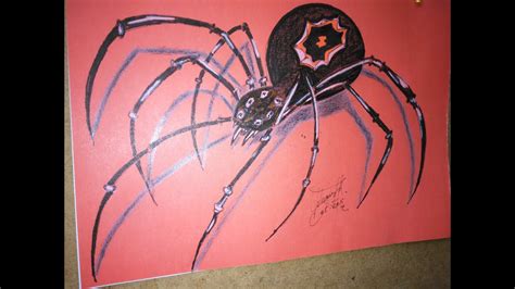 Check out what we have prepared for all of you! How to draw a black widow spider, Como dibujar una araña ...