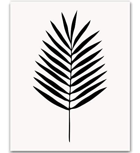 Palm Leaf Art Palm Leaf Print Black And White Palm Palm Leaf Art