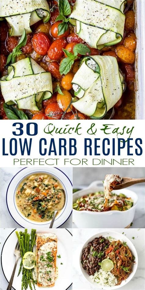 Find healthy low cholesterol recipes. 30 Quick Easy Low Carb Dinner Recipes | Low carb dinner ...
