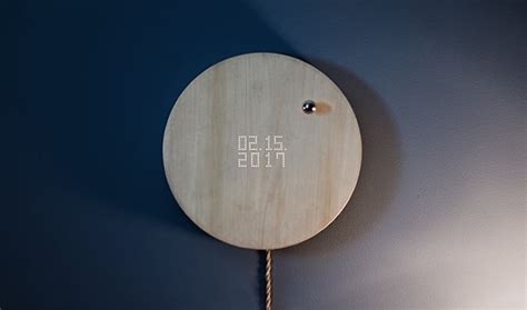 Floating Clock By Flyte Visualizes Time With Levitating Sphere