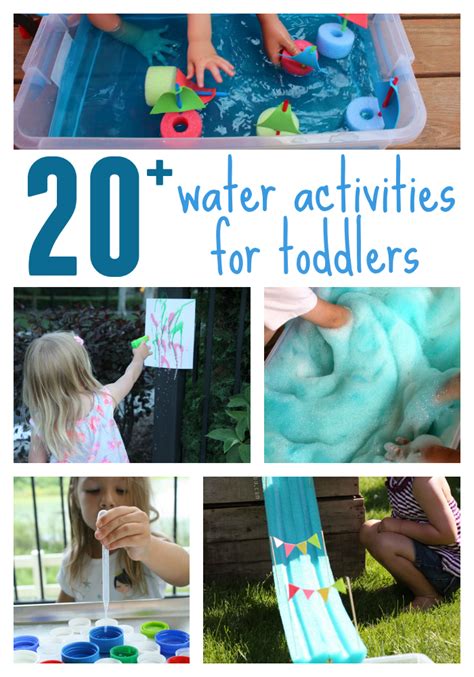 20 Outdoor Water Activities For Toddlers Outdoor Activities For
