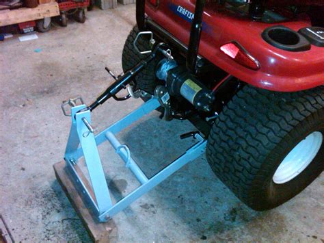 Homemade Sleeve Hitch For Re Powered Craftsman Dyt 4000 Awesome