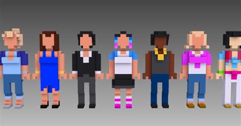 My 2nd Voxel People Set Johns Creative Space