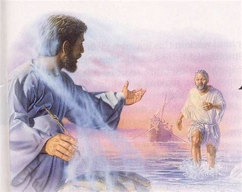 Peter Walks On Water Jesus Walk On Water Peter Walks On Water Walk