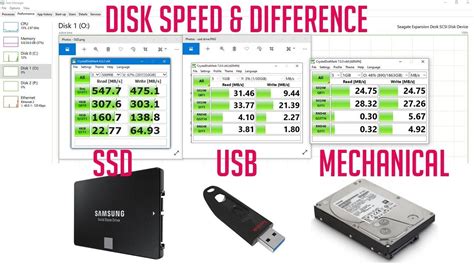 Both are faster than hdds and do not have moving parts like hdds. SSD vs HDD vs USB how to Test The Speed Of Your Hard Drive ...
