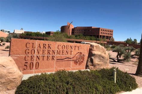 The Clark County Government Center In Las Vegas Review Journal File