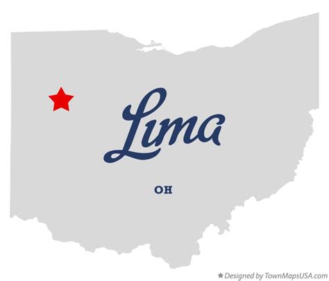 Maps Of Lima Ohio