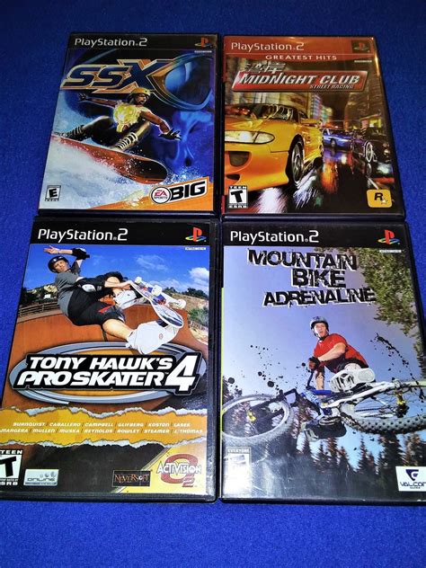 Vintage Sony Playstation 2 Ps2 Classic Extreme Sports Video Etsy