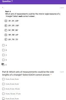 Check spelling or type a new query. 7th Grade Math Google Forms Assessments Bundle for the ...