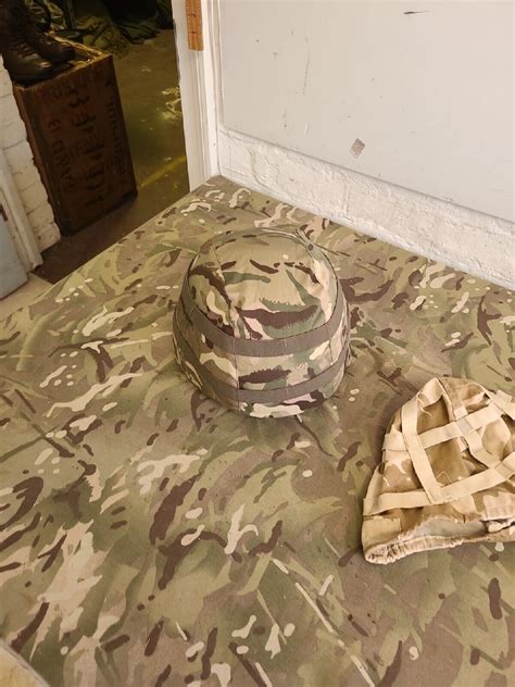 Gen British Army Sf Sas Ct Ballistic Helmet With Mtpdpmddpm Cover