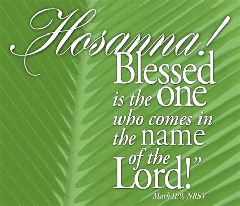 Today Is Palm Sunday Which Marks Jesus Triumphal Entry Into Jerusalem