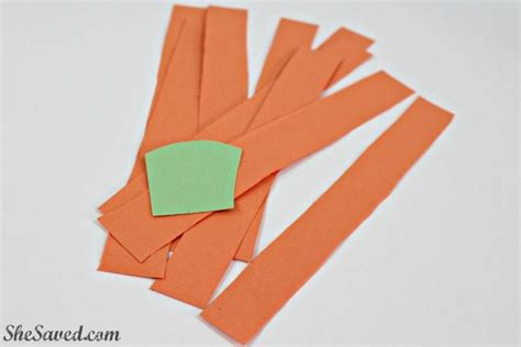 Fall Craft Easy Paper Pumpkin Craft Shesaved®