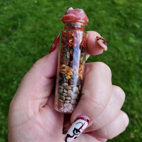 Attract Passion Spell Bottle Increased Sexual Energy Totem Etsy Uk