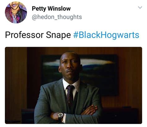 Black Hogwarts Harry Potter Fan Casting