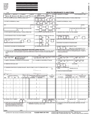 Providing here champva contact number, phone number, customer care number and customer champva stand for civilian health and medical program of the department of veterans affairs, is a. Printable health insurance claim form 1500 instructions - Edit, Fill Out & Download Forms ...