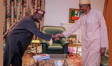 Jun 12, 2021 · as nigeria marks democracy day today, the national leader of the all progressives congress, asiwaju bola tinubu, has urged nigerians to stand against insurrectionists and killers destroying the. Tinubu salutes Buhari, urges Nigerians to be ready to work ...