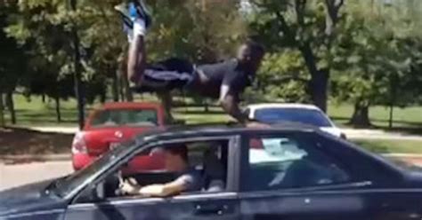 Watch Guy Gets Hit By Car While Attempting To Make A Vine Video E News