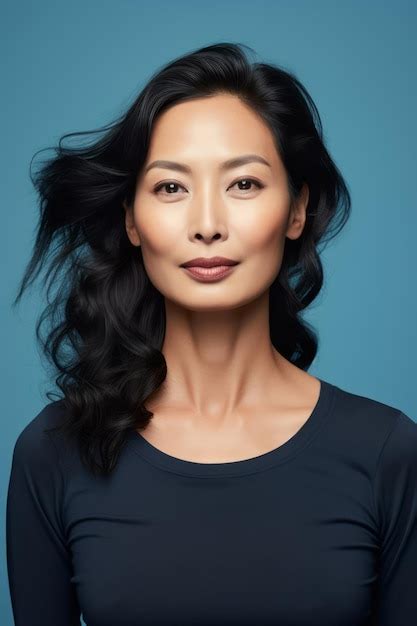 premium ai image photo shot of asian african white 30 40 50 year old woman with her beauty regime