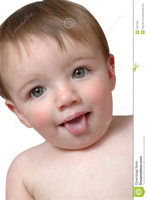 Funny Baby Face Stock Photo Image Of Stick Beautiful