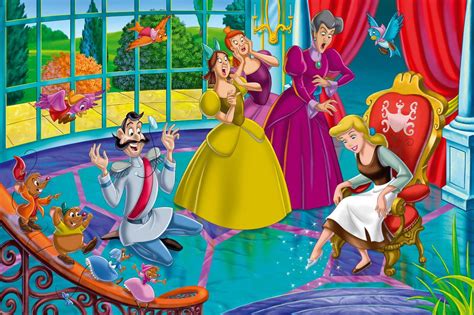 Cinderella Anastasia Tremaine Drizella Tremaine Lady Tremaine The Grand Duke And The Mice