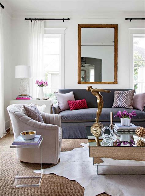 Gray Sofa What Color Pillows Baci Living Room