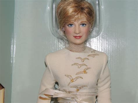 Diana Princess Of Wales Peoples Princess Porcelain Doll Etsy Princess Diana Gowns Of