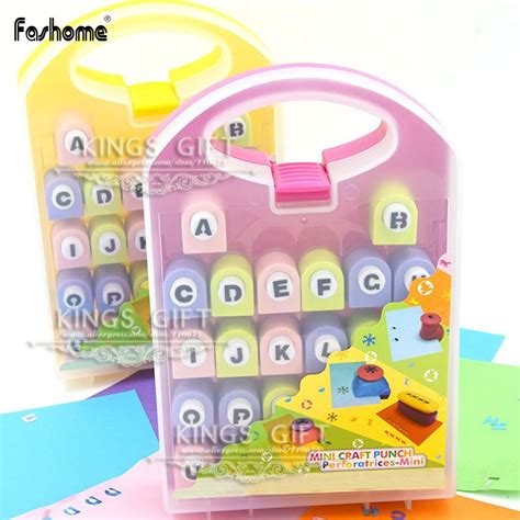 I decided to pair it with the plaid tidings dsp. A~Z Alphabet Craft Punch, Paper Punch Set Captial Letter ...