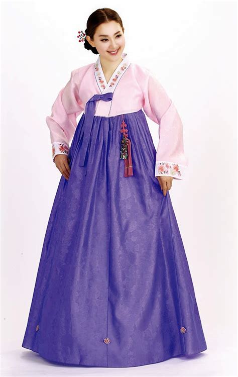 Korean Wedding Dress Traditional Hanbok Fashion Style