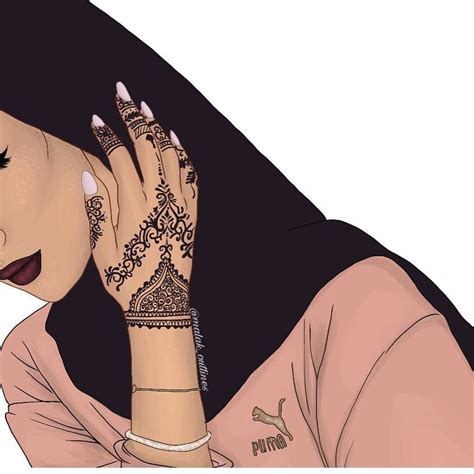 Pin By Telegei On Hijab Illustration رسومات الحجاب Hijab Art
