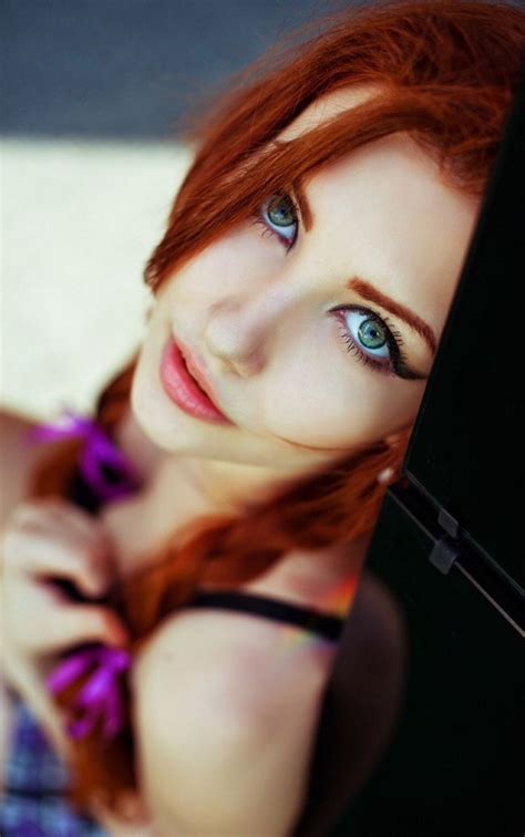 Aηgєlιcα ♡ Beautiful Eyes Beautiful Redhead Gorgeous Eyes