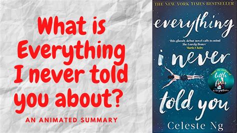 Everything I Never Told You By Celeste Ng Youtube