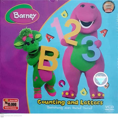 Jual Barney Counting And Letters Vcd Original Shopee Indonesia