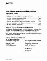 Medical Assistant Phlebotomist Certification Washington State Photos