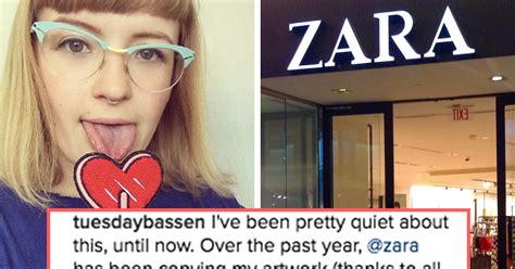 Why Artist Tuesday Bassen Is Calling Zara Out Attn