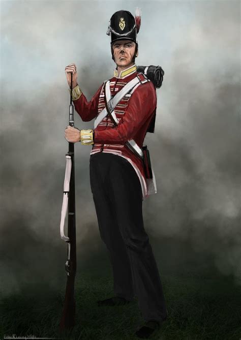 44th Regiment Of Foot 1815 Rough By Robbiemcsweeney On