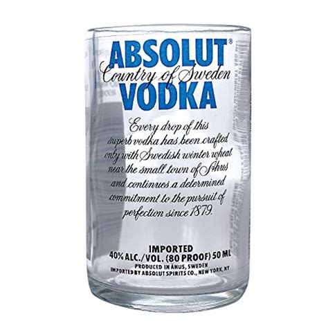Buy Absolut Vodka Glasses Set Of 4 16607 Online At Desertcartuae
