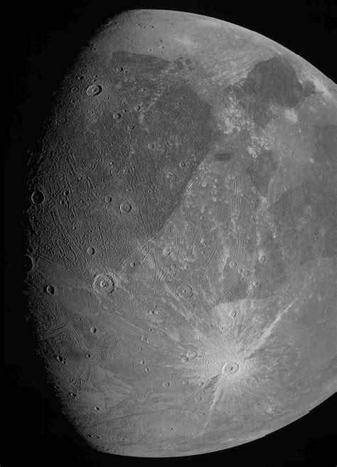 Nasas Junocam Captures A Close Up Image Of Jupiters Moon Ganymede