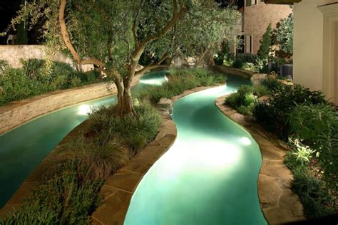 Residential Lazy River Swimming Pool In Your Own Backyard Backyard