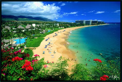 World Visits Kaanapali Beach The Great Hyatt Maui Wonderful View