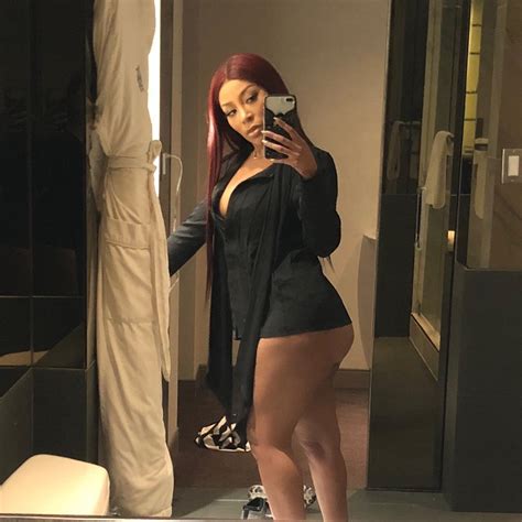 K Michelle Puts Her Backside On Display After Taking Out Butt Injections