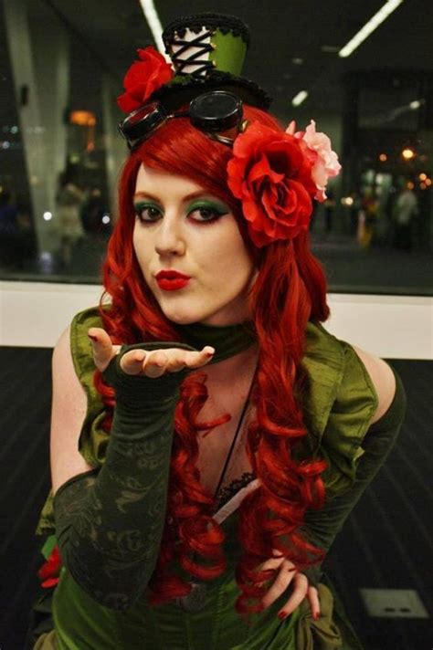 A Lovely Steampunk Poison Ivy Cosplay Poison Ivy Cosplays Poison
