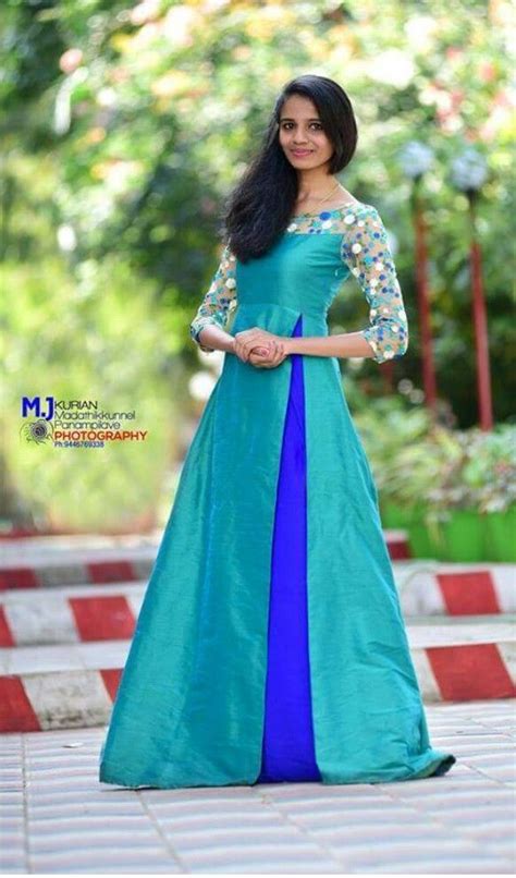 Simple Long Frocks Designs For Girls