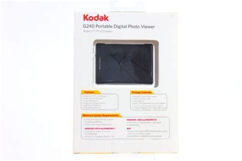 Kodak G240 Portable Digital Photo Viewer Ebay