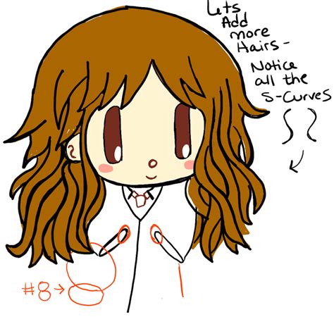 How To Draw Cute Chibi Hermione Granger And Crookshanks