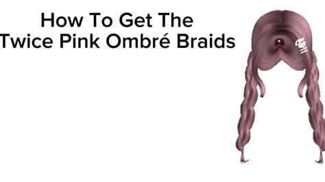 How To Get The Twice Pink Ombr Braids Youtube