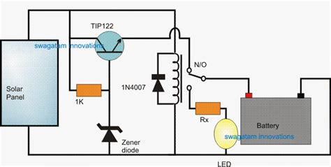100% autonomous led solar streetlight, from 1600 to patented smart energy management: Automatic Solar Light Circuit using a Relay Changeover ~ Electronic Circuit Projects