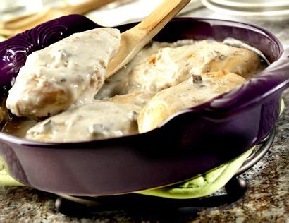 In a skillet, heat oil over medium high heat. Campbells cream of mushroom soup recipe chicken